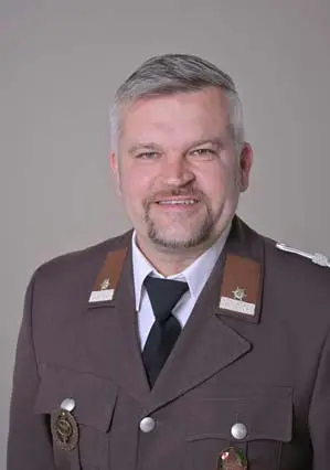 Mannschaft der freiwilligen Feuerwehr Oberaich
