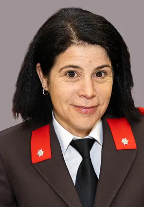 Mannschaft der freiwilligen Feuerwehr Oberaich