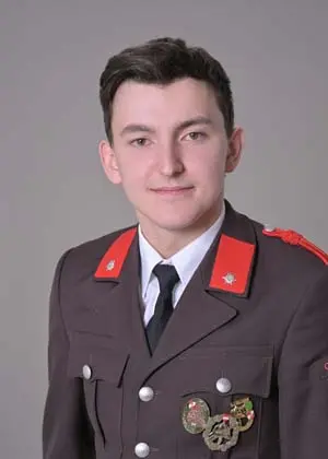 Mannschaft der freiwilligen Feuerwehr Oberaich