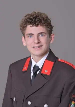 Mannschaft der freiwilligen Feuerwehr Oberaich