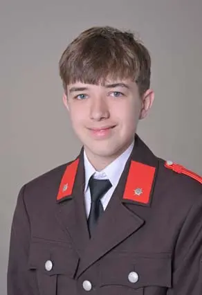 Mannschaft der freiwilligen Feuerwehr Oberaich