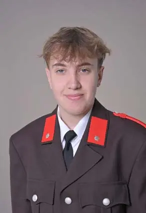 Mannschaft der freiwilligen Feuerwehr Oberaich