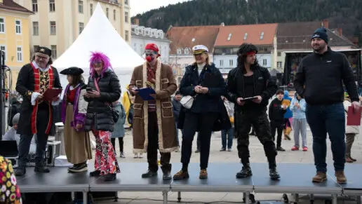 FF Oberaich am Faschingdienstag in Bruck