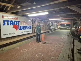 Stockschiessen in der Utscher Eishütte gegen die Naturfreunde